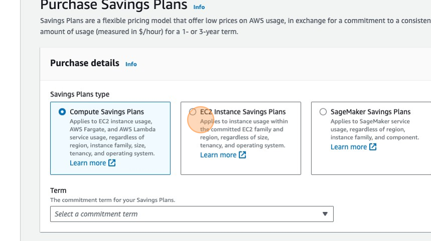 Savings Plans
